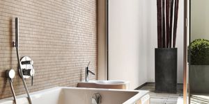 indoor mosaic tile / wall / stone / polished