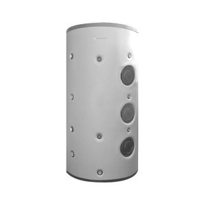 solar hot water tank / free-standing / vertical / home