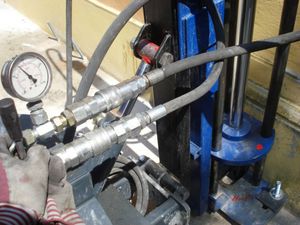 foam resin injection system / for foundation improvement / ground improvement / with steel micropile