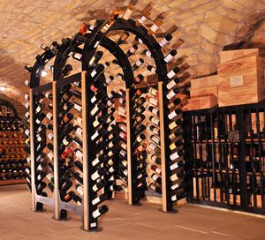 original design shelf / metal / wine