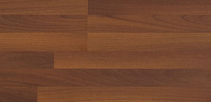 walnut laminate flooring / floating / residential