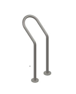 steel bike rack / galvanized steel / stainless steel