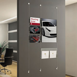ceiling display panel / wall-mounted / indoor / advertising