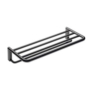 more than 3 bars towel rack / wall-mounted / metal