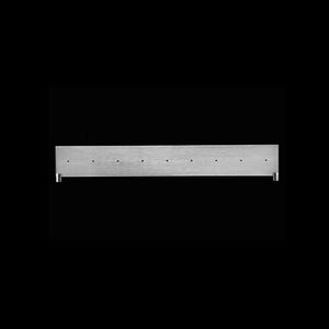 wall-mounted shelf / contemporary / stainless steel / bathroom