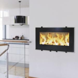 wood fireplace insert / 1-sided