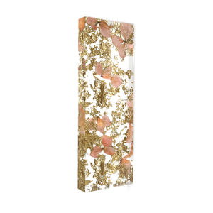 acrylic decorative panel / for interior / 3D / high-gloss