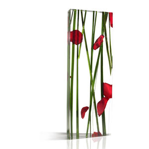 resin decorative panel / acrylic / for interior / smooth