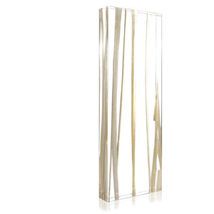 resin decorative panel / acrylic / for interior / smooth