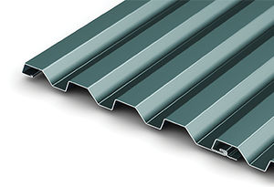 sheet metal cladding / profiled / panel