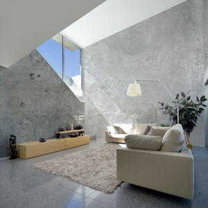 industrial style wallpaper / urban motif / concrete look / non-woven