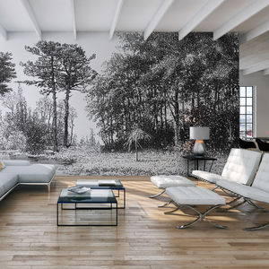 original design wallpaper / panoramic / non-woven