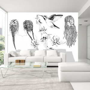 original design wallpaper / panoramic / non-woven