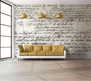 traditional wallpaper / sketch / printed