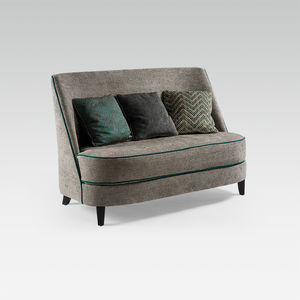 contemporary sofa / fabric / beech / commercial