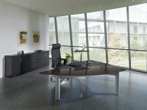 executive desk / wooden / contemporary / commercial