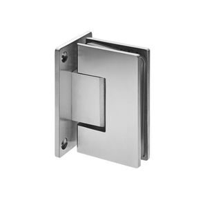 glass door hinge / shower / stainless steel