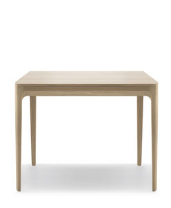 contemporary table / oak / rectangular / square