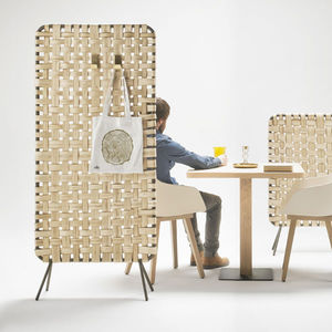contemporary screen / chestnut wood