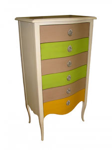 classic chiffonier / lacquered wood