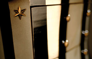 classic chiffonier / lacquered wood