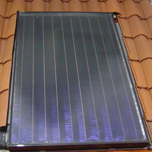 tiled roof mounting system / solar collector