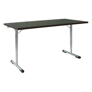contemporary table / steel / rectangular / for public buildings