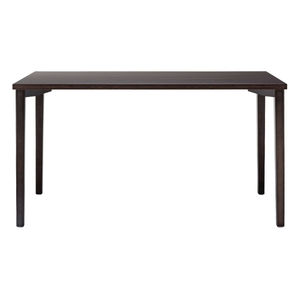 contemporary work table / beech / rectangular / for public buildings
