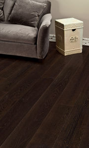 engineered parquet flooring / glued / oak / oiled