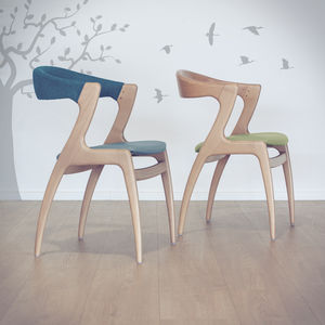 contemporary chair / wooden / contract
