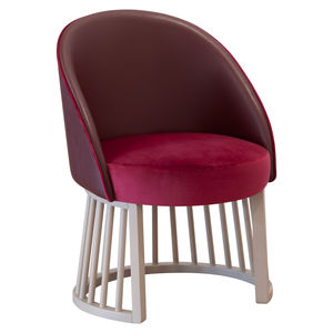 contemporary chair / upholstered / ergonomic / eco-friendly