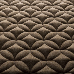 upholstery fabric / patterned / polyester / wool