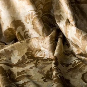 upholstery fabric / patterned / polyester / cotton