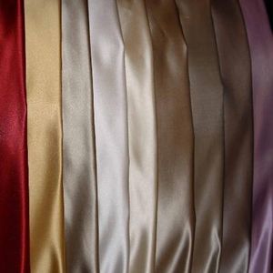 upholstery fabric / plain / silk
