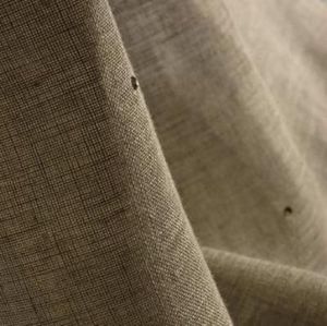 upholstery fabric / plain / linen