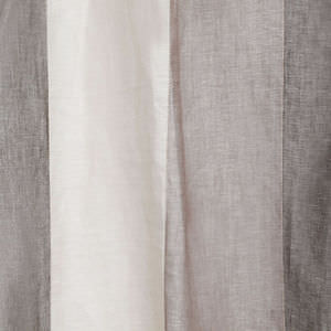 curtain fabric / striped / linen / vegetal fiber