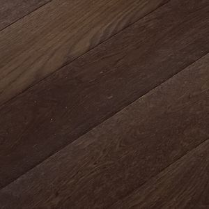 engineered parquet floor / glued / oak / patina
