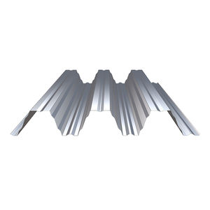profiled sheet metal / corrugated / steel / for roofs