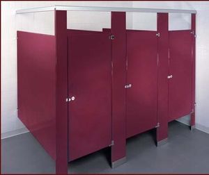 toilet cubicle