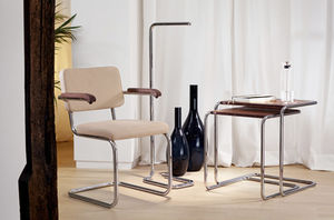 floor-standing lamp / contemporary / steel / LED