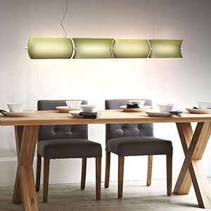 pendant lamp / contemporary / glass / contract