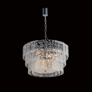 contemporary chandelier / Murano glass / incandescent