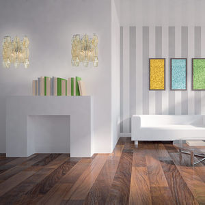 contemporary wall light / Murano glass / LED