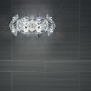 contemporary wall light / crystal / LED