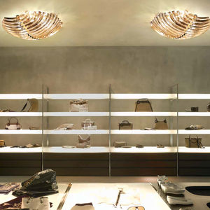 traditional ceiling light / glass / incandescent / home