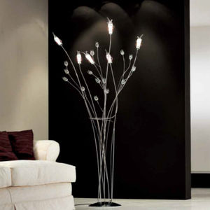 floor-standing lamp / classic / Murano glass / halogen