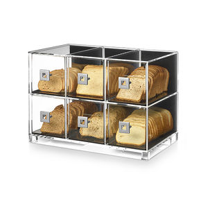 countertop display case / contemporary / glass / commercial