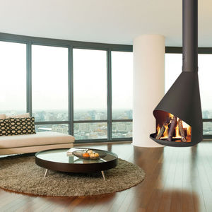 wood-burning fireplace / gas / bioethanol / contemporary