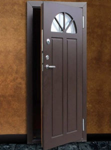 entry door / swing / steel / fire-retardant