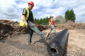 reinforcement geogrid / polymer